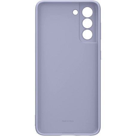 Funda Samsung de silicona para Galaxy S21 Violeta Modelo EF-PG991TV