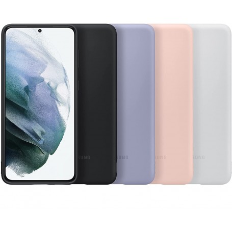 Funda Samsung de Silicona Para Galaxy S21 Plus Negra Modelo EF-PG996TB