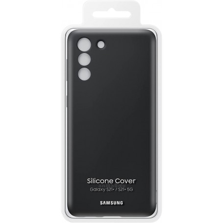 Funda Samsung de Silicona Para Galaxy S21 Plus Negra Modelo EF-PG996TB