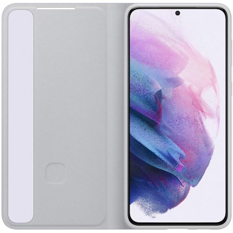Funda Samsung Clear View para Galaxy S21 Plus Violeta EF-ZG996CV