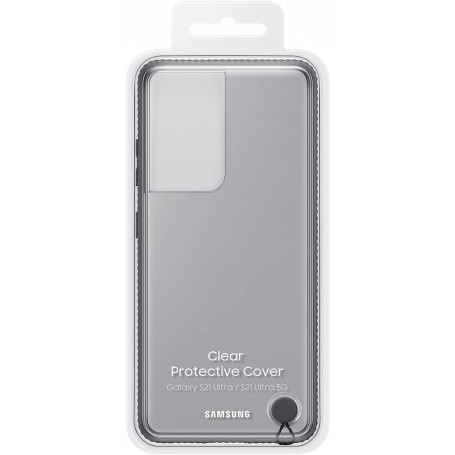 Funda Samsung para Galaxy S21 Ultra Protective Cover Color Negro Modelo EF-GG998CB