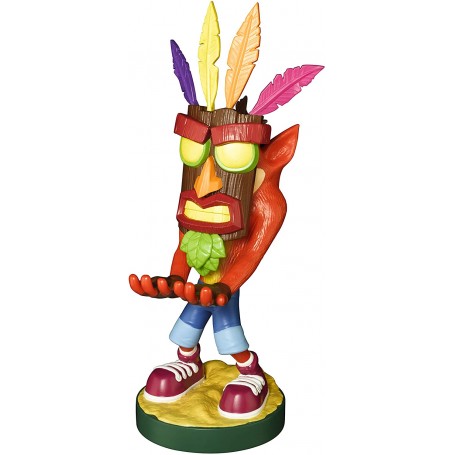 Soporte de sujeción Cable Guys para mando y/o teléfono móvil Modelo Aku Crash Bandicoot
