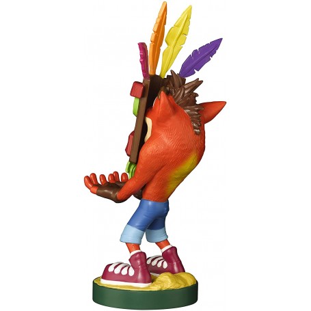 Soporte de sujeción Cable Guys para mando y/o teléfono móvil Modelo Aku Crash Bandicoot