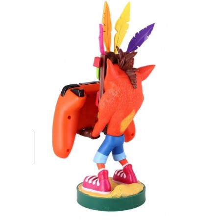 Soporte de sujeción Cable Guys para mando y/o teléfono móvil Modelo Aku Crash Bandicoot