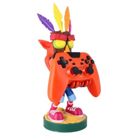 Soporte de sujeción Cable Guys para mando y/o teléfono móvil Modelo Aku Crash Bandicoot