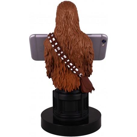 Soporte de sujeción Cable Guys para mando y/o teléfono móvil Modelo Star Wars Chewbacca