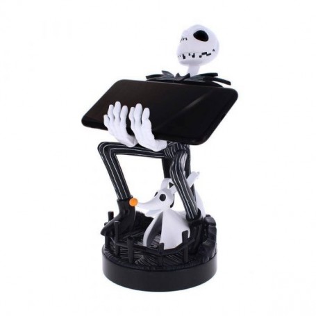 Soporte de sujeción Cable Guys para mando y/o teléfono móvil Modelo Jack Skellington | Pesadilla antes de Navidad