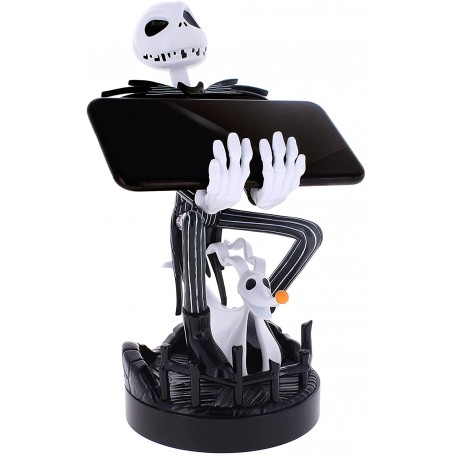Soporte de sujeción Cable Guys para mando y/o teléfono móvil Modelo Jack Skellington | Pesadilla antes de Navidad