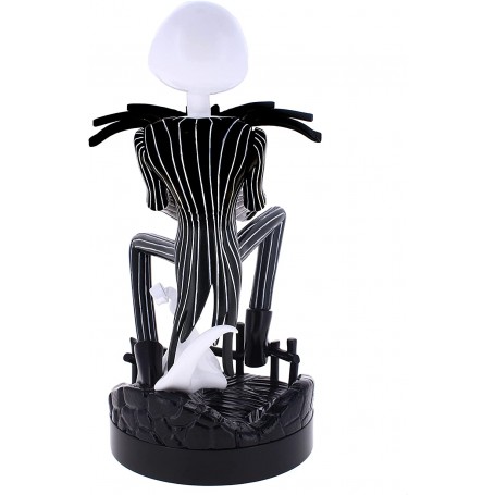 Soporte de sujeción Cable Guys para mando y/o teléfono móvil Modelo Jack Skellington | Pesadilla antes de Navidad
