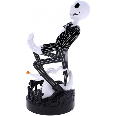 Soporte de sujeción Cable Guys para mando y/o teléfono móvil Modelo Jack Skellington | Pesadilla antes de Navidad
