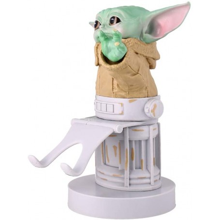 Soporte de sujeción Cable Guys para mando y/o teléfono móvil Modelo Baby Yoda Grogu | The Mandalorian