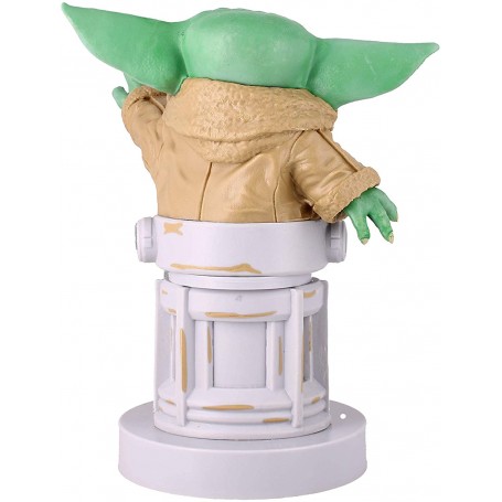 Soporte de sujeción Cable Guys para mando y/o teléfono móvil Modelo Baby Yoda Grogu | The Mandalorian