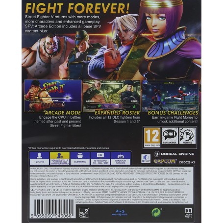 Juego Street Fighter V Arcade Edition Para Playstation 4 | PS4