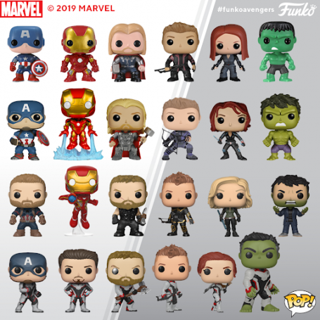 Figura Funko Pop! Marvel Avengers Capitán América Modelo 627 | 47757