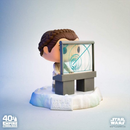 Figura Funko Pop! Star Wars Deluxe Princesa Leia Modelo 376 | 45901 Edición Especial
