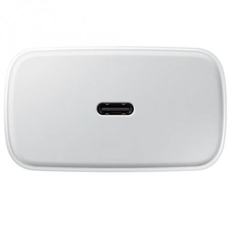 Cargador Samsung EP-TA845XW de 45W con Cable USB C Blanco Carga Rápida
