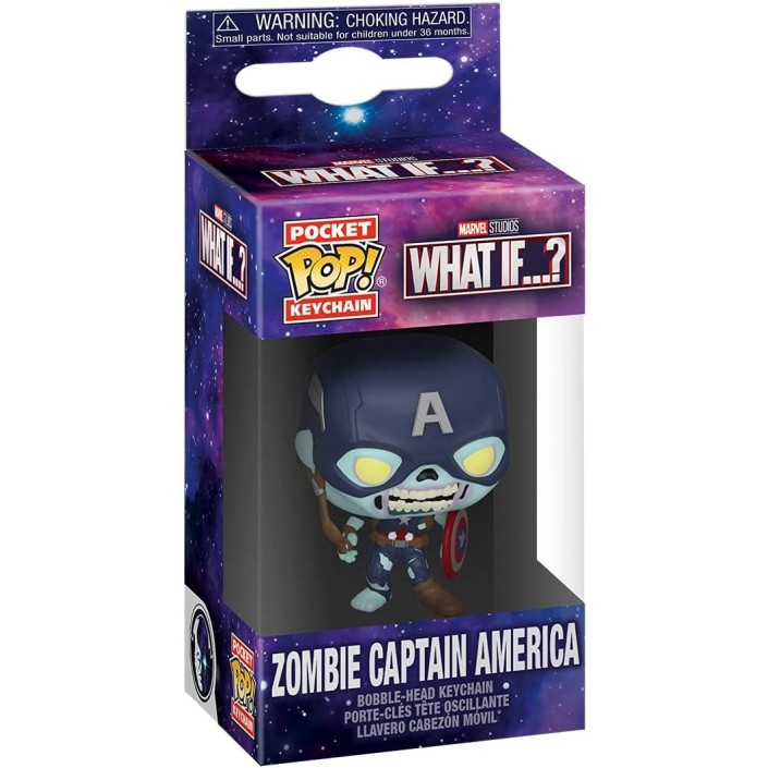 Funko Pop! Llavero Marvel Zombies Zombie...
