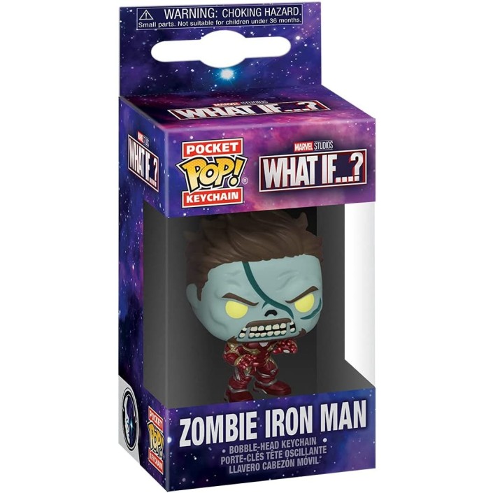 Funko Pop! Llavero Marvel Zombies Zombie Iron...