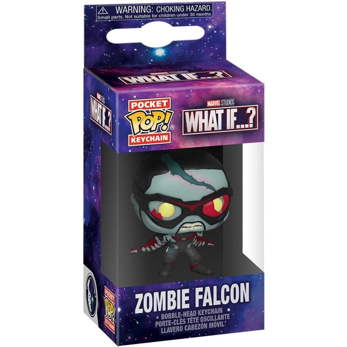 Funko Pop! Llavero Marvel Zombies Zombie Falcon...