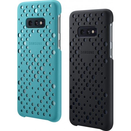 Pack 2 Fundas Samsung Para Galaxy S10e En Negro Y Verde Modelo EF-XG970CB Estado Como Nuevo