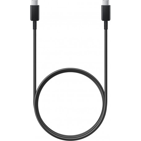 Cable Samsung de datos de USB-C a USB-C Modelo EP-DN975BB Negro Estado Como Nuevo
