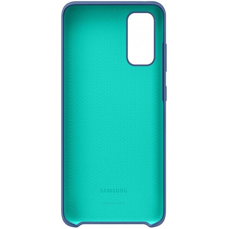 Funda Samsung Silicona Para Galaxy S20 Color Azul Navy Modelo EF-PG980TN Estado Como Nuevo