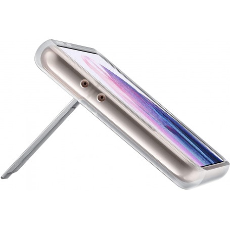 Funda con pie Standing Cover para Samsung Galaxy S21 Plus Transparente Modelo EF-JG996CTE Estado Como Nuevo