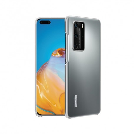 Funda Huawei De Silicona Para P40 Pro Transparente Modelo 51993809 Nuevo