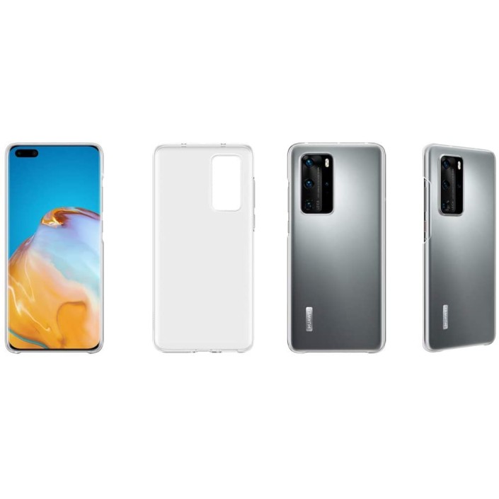 Funda Huawei De Silicona Para P40 Pro...