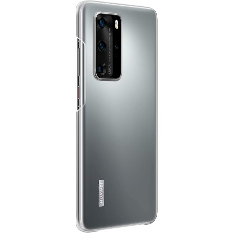 Funda Huawei De Silicona Para P40 Pro Transparente Modelo 51993809 Nuevo