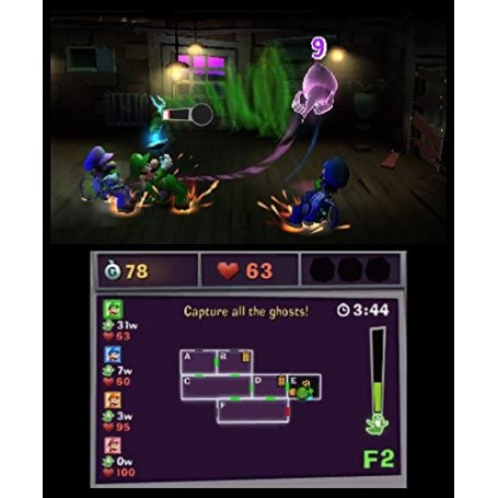 Juego para Nintendo 3DS Luigi´s Mansion 2 | Estado Como Nuevo| Outlet