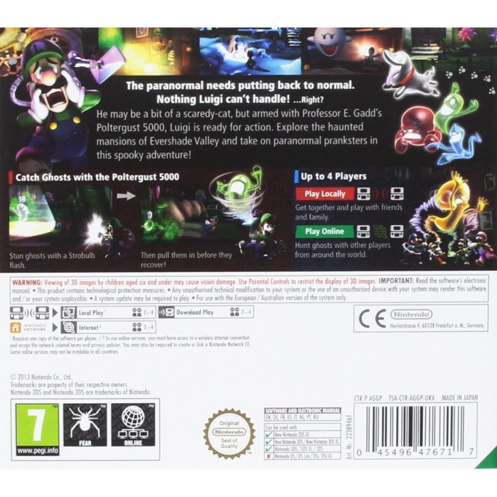 Juego para Nintendo 3DS Luigi´s Mansion 2 |...