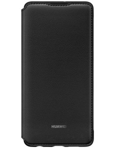 Funda de Piel Cuero Para Huawei P30 Negro 51992854 |... 2