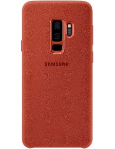 Funda Samsung Galaxy S9+ Alcántara Rojo Modelo EF-XG965AR...