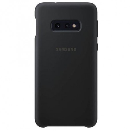 Funda Samsung Galaxy S10e Silicona Negro Modelo EF-PG970TB | Estado Como Nuevo | Outlet