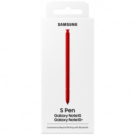 S Pen Samsung Lápiz Digital para Galaxy Note 10| Note 10 Plus | EJ-PN970BR Rojo | Estado Como Nuevo