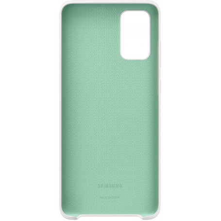 Funda Samsung Silicona Para Galaxy S20 Plus Blanco Modelo EF-PG985TW | Estado Como Nuevo | Outlet