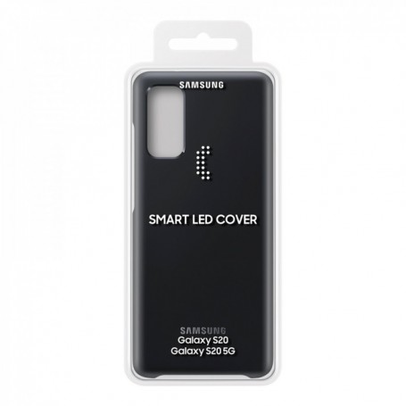 Funda Samsung Galaxy S20 Smart Led Negra EF-KG980CBEG | Estado Como Nuevo | Outlet
