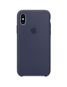 Funda Silicona para Apple iPhone X / XS Azul Medianoche... 2