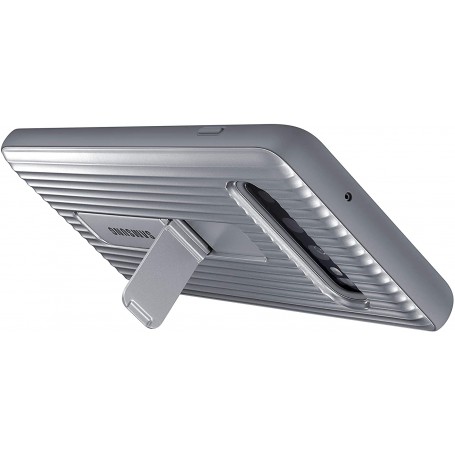 Funda Samsung para Galaxy S10 Protective Standing Plata Modelo EF-RG973CS | Estado Como Nuevo | Outlet