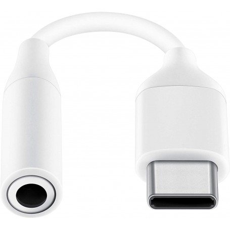 Adaptador Original Samsung de USB-C a Jack 3,5mm EE-UC10JUW Blanco | Estado Como Nuevo | Outlet