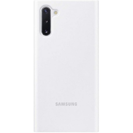 Funda Samsung Clear View para Galaxy Note 10 Blanca EF-ZN970CW | Estado Genial | Outlet