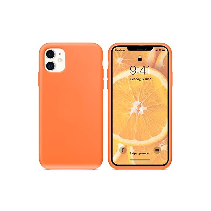 Funda Silicona para Apple iPhone 11 Vitamina C...