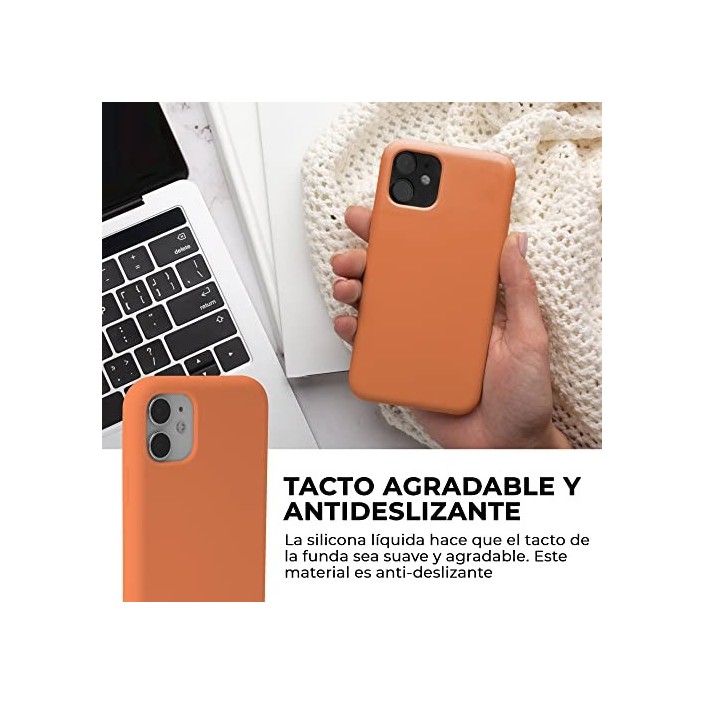 Funda Silicona para Apple iPhone 11 Vitamina C...
