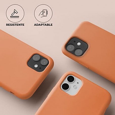 Funda Silicona para Apple iPhone 11 Vitamina C | Librephonia