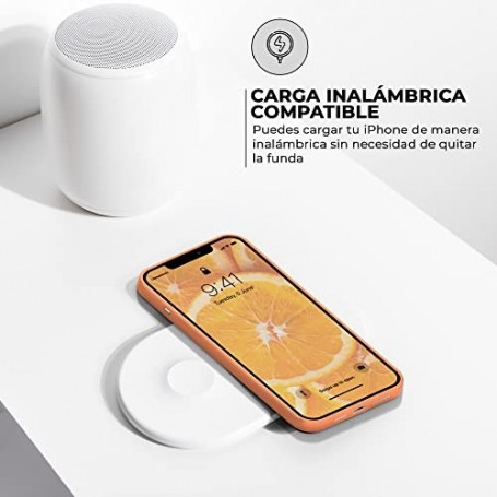 Funda Silicona para Apple iPhone 11 Vitamina C | Librephonia