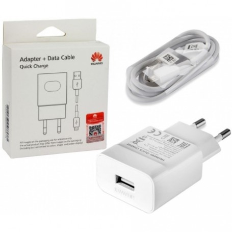 Cargador Huawei Carga Rápida 2A Incluye Cable Micro USB Modelo HW59200EHQ | Estado Como Nuevo | Outlet