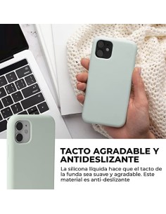 Funda Silicona para Apple iPhone 11 Espuma de Mar |... 2
