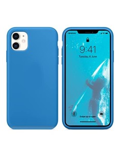 Funda Silicona para Apple iPhone 11 Azul Surfero |...
