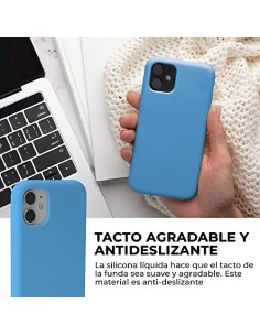 Funda Silicona para Apple iPhone 11 Azul Surfero |... 2